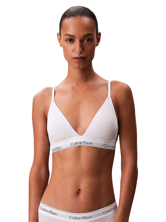 LV00QF8498 100 CALVIN KLEIN ΓΥΝ. ΣΤΗΘΟΔΕΣΜΟΣ LIFT BRALETTE χρώμα: ΛΕΥΚΟ