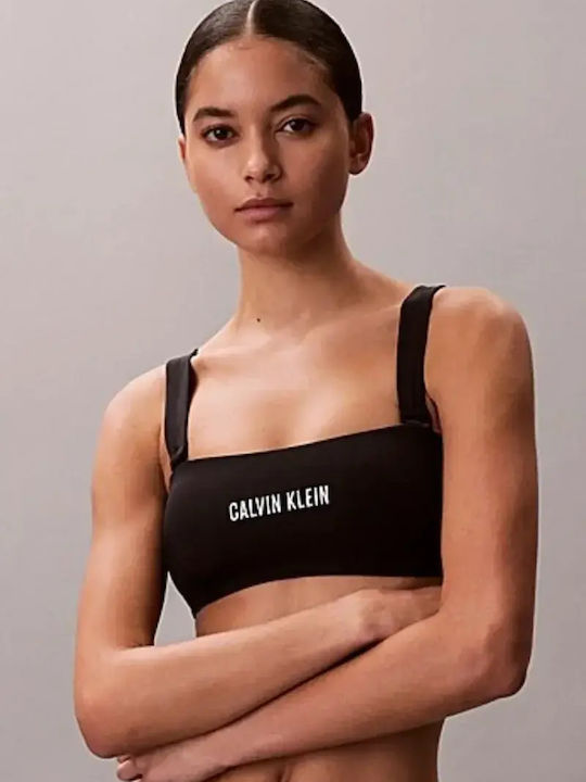 LV00Q61223 UB1 CALVIN KLEIN ΓΥΝ. ΜΑΓΙΩ ΣΤΗΘΟΔΕΣΜΟΣ ΜΠΟΥΣΤΑΚΙ χρώμα:ΜΑΥΡΟ