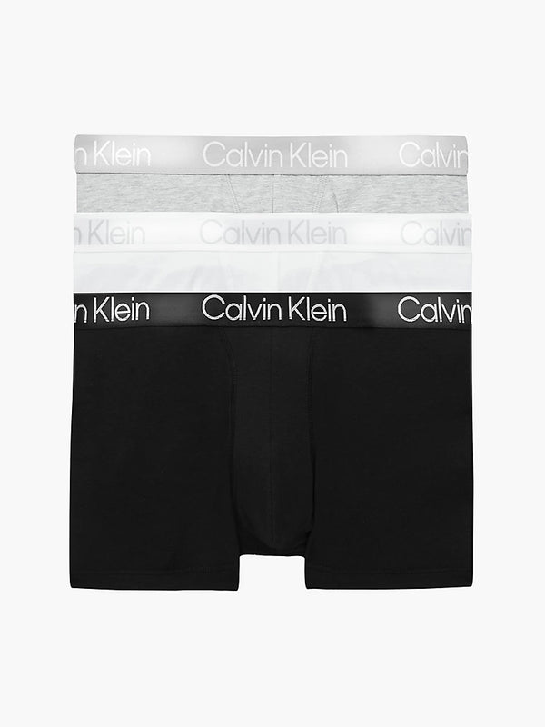 000NB2970A UW5 CALVIN KLEIN ΑΝΔΡΙΚ. ΕΣΩΡΟΥΧΟ ΜΠOΞΕΡ 3 PACK Σετ 3 TEM ΛΕΥΚΟ,ΜΑΥΡΟ,ΓΚΡΙ