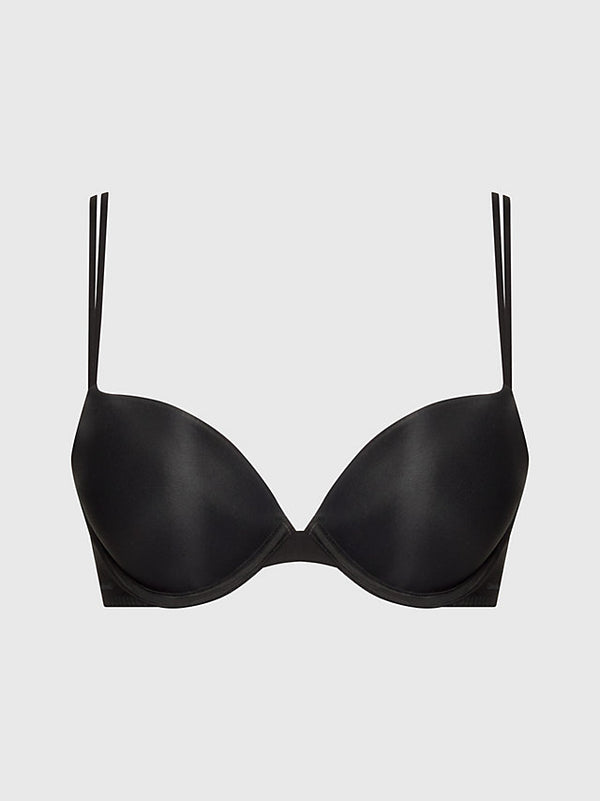 000QF6345E CALVIN KLEIN ΓΥΝ. ΣΤΗΘΟΔΕΣΜΟΣ PUSH UP PLUNGE ΜΑΥΡΟ