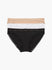 000QD3804E I21 CALVIN KLEIN ΓΥΝ. ΕΣΩΡΟΥΧΟ ΣΛΙΠ BIKINI 3PK 3 ΤΕΜ. ΛΕΥΚΟ ΜΠΕΖ ΜΑΥΡΟ