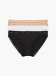 000QD3804E I21 CALVIN KLEIN ΓΥΝ. ΕΣΩΡΟΥΧΟ ΣΛΙΠ BIKINI 3PK 3 ΤΕΜ. ΛΕΥΚΟ ΜΠΕΖ ΜΑΥΡΟ