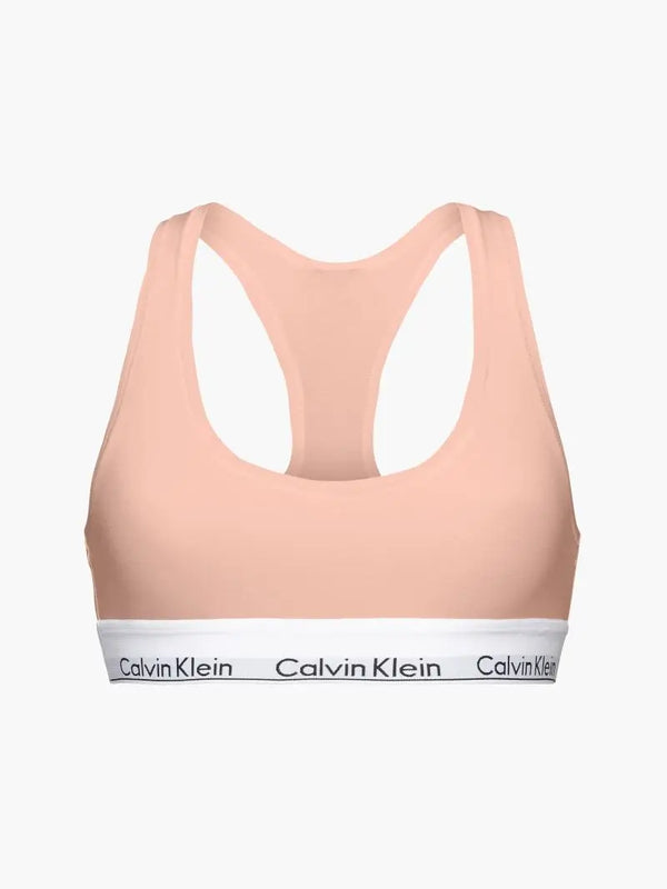 0000F3785E THF CALVIN KLEIN  ΓΥΝ. ΣΤΗΘΟΔΕΣΜΟΣ UNLINED BRALETTE ΜΠΟΥΣΤΟ ΡΟΖ