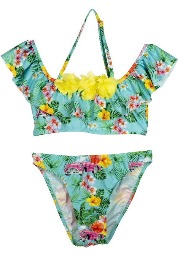 132126 TORTUE ΠΑΙΔ. ΚΟΡΙΤΣΙΣΤΙΚ. ΜΑΓΙΩ BIKINI ΠΡΑΣΙΝΟ
