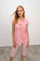 16295 152 VAMP ΓΥΝ. ΠΥΤΖΑΜΑ PINK GRAY