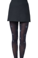 1738 SISI POIS VELVET COLLANT ΓΥΝ. ΚΑΛΣΟΝ OPAQUE TIGHTS ΜΕ ΣΧΕΔΙΑ ΜΑΥΡΟ