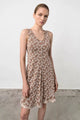 18120 665 MOKA beaver NIGHTGOWN  VAMP ΓΥΝ. ΝΥΧΤΙΚΟ χρώμα: μόκα ΜΟΚΑ