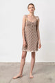 18125 665 MOKA beaver NIGHTGOWN  VAMP ΓΥΝ. ΝΥΧΤΙΚΟ χρώμα: μόκα ΜΟΚΑ