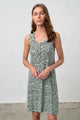 18139PS 644 GREEN emerald NIGHTGOWN  VAMP ΓΥΝ. ΝΥΧΤΙΚΟ χρώμα: πράσινο ΠΡΑΣΙΝΟ