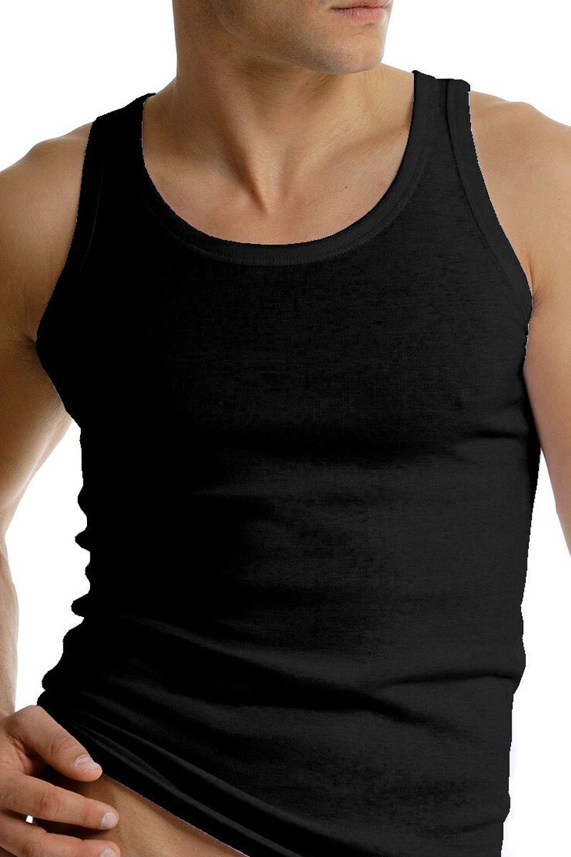 80902-2 HELIOS ΑΝΔΡΙΚ. ΦΑΝΕΛΑ ΑΜΑΝΙΚΗ ΣΕΤ 2 ΤΕΜ ΜΑΥΡΗ