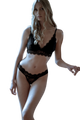 6112 ALESIA PIXIE  ΓΥΝ. ΣΤΗΘΟΔΕΣΜΟΣ ΜΑΥΡΟ
