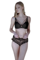 6114 ARIANNA PIXIE  ΓΥΝ. ΣΤΗΘΟΔΕΣΜΟΣ ΜΑΥΡΟ