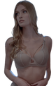 6114 ARIANNA PIXIE  ΓΥΝ. ΣΤΗΘΟΔΕΣΜΟΣ COFEE (ΜΠΕΖ ΣΚΟΥΡΟ)