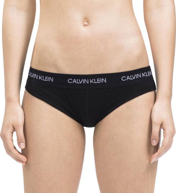 000QF6580E UB1 CALVIN KLEIN ΓΥΝ. ΕΣΩΡΟΥΧΟ  ΣΛΙΠ BIKINI ΜΑΥΡΟ
