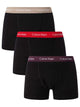 0000U2662G CPZ TRUNK 3PK CALVIN KLEIN ΑΝΔΡΙΚ. ΕΣΩΡΟΥΧΟ ΜΠOΞΕΡ 3 PACK Σετ 3 TEM ΜΑΥΡA, ΜΕ ΛΑΣΤΙΧΑ ΧΡΩΜΑΤΟΣ ΜΩΒ, ΚΟΚΚΙΝΟ, ΜΠΕΖ ΜΑΥΡΟ