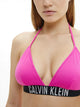 KW0KW01751 ΒΕΗ CALVIN KLEIN ΓΥΝ. ΜΑΓΙΩ ΣΟΥΤΙΕΝ ΜΠΟΥΣΤΟ BRALETTE ΦΟΥΞΙΑ