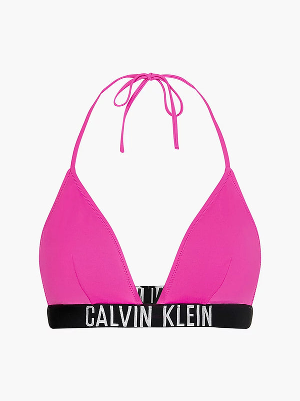 KW0KW01751 ΒΕΗ CALVIN KLEIN ΓΥΝ. ΜΑΓΙΩ ΣΟΥΤΙΕΝ ΜΠΟΥΣΤΟ BRALETTE ΦΟΥΞΙΑ
