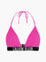 KW0KW01751 ΒΕΗ CALVIN KLEIN ΓΥΝ. ΜΑΓΙΩ ΣΟΥΤΙΕΝ ΜΠΟΥΣΤΟ BRALETTE ΦΟΥΞΙΑ