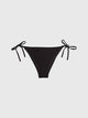 KW0KW01985 ΒΕΗ STRING SIDE TIE CALVIN KLEIN ΓΥΝ. ΜΑΓΙΩ ΣΛΙΠ ΜΑΥΡΟ