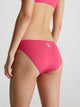 KW0KW01987 XNE BIKINI CALVIN KLEIN ΓΥΝ. ΜΑΓΙΩ ΣΛΙΠ ΚΟΚΚΙΝΟ