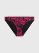 KW0KW02083 OJW BIKINI-PRINT CALVIN KLEIN ΓΥΝ. ΜΑΓΙΩ ΣΛΙΠ ΚΟΚΚΙΝΟ