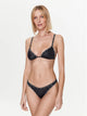 KW0KW001993 BEH HIGH LEG CHEEKY BIKI CALVIN KLEIN ΓΥΝ. ΜΑΓΙΩ ΣΛΙΠ Bikini ΜΑΥΡΟ