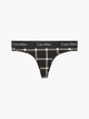 000QF6861E VG8 CALVIN KLEIN ΓΥΝ. ΕΣΩΡΟΥΧΟ ΣΛΙΠ STRING THONG ΚΑΡΩ ΓΚΡΙ-ΑΝΘΡΑΚΙ