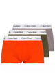 0000U2664G 6GL LOW RISE TRUNK CALVIN KLEIN ΑΝΔΡΙΚ. ΕΣΩΡΟΥΧΟ ΜΠOΞΕΡ 3 PACK Σετ 3 TEM ΓΚΡΙ,  ΚΥΠΑΡΙΣΣΙ, ΠΟΡΤΟΚΑΛΛΙ ΛΑΔΙ