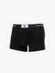 000NB3528 AUB1 TRUNK CALVIN KLEIN ΑΝΔΡΙΚ. ΕΣΩΡΟΥΧΟ ΜΠOΞΕΡ 3 PACK Σετ 3 TEM ΜΑΥΡΟ ME ΛΑΣΤΙΧΑ ΧΡΩΜΑΤΟΣ  ΓΚΡΙ