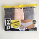 D4H00 DIM SLIP LES POCKETS COTON ECO STRETCH CONFORT ΓΥΝ. ΕΣΩΡΟΥΧΟ ΣΛΙΠ ΣΕΤ 3 ΤΕΜΑΧΙΩΝ, ΜΟΝΟΧΡΩΜΑ 1 ΕΚΡΟΥ, 1 ΡΟΖ, 1 ΜΠΕΖ