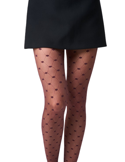 1735 SISI SPIDER COLLANT ΓΥΝ. ΚΑΛΣΟΝ OPAQUE TIGHTS ΜΕ ΣΧΕΔΙΑ ΜΑΥΡΟ