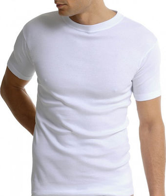 80114 2 HELIOS ΑΝΔΡΙΚ. ΦΑΝΕΛΑ ΚΟΝΤΟ ΜΑΝΙΚΙ ΣΕΤ 2 ΤΕΜ ΛΕΥΚΗ